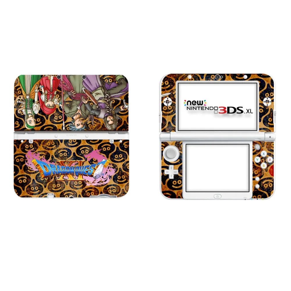 Dragon Quest Vinyl Cover Decal Skin Sticker for NEW 3DS XL Skins Stickers for NEW 3DS LL Vinyl Skin Sticker Protector