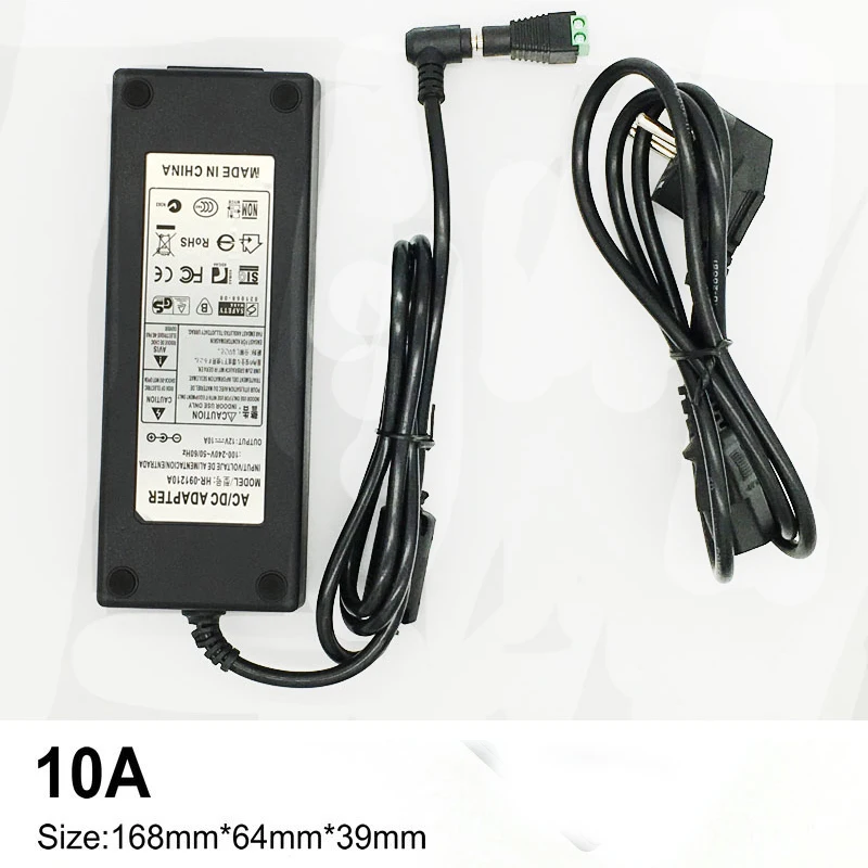 AC 100 в 240 DC 12 В трансформатор адаптер питания 1A 2A 3A 5A 6A 8A 10A конвертер для 2835 5630 5050