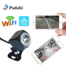 Podofo Wireless Car Rear View Camera WIFI Reversing Camera Dash Cam HD Night Vision Mini Body Tachograph for iPhone and Android