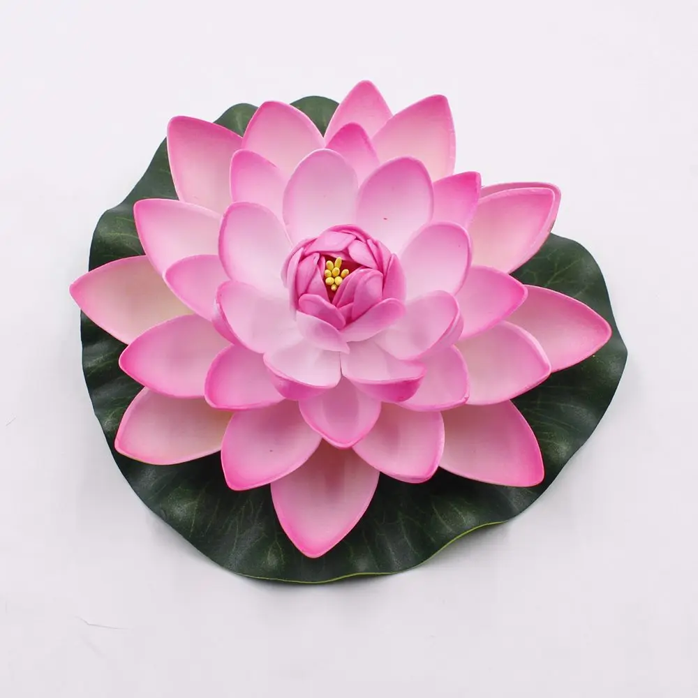 5 шт./лот 17 см декоративный сад искусственный Лотос водяная Лилия плавающий