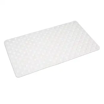 

Nonslip Bathtub Mat Extra Soft Eco Friendly TPE Bath Mat for Kids, Anti Bacterial Machine Washable Bathroom Shower Mat