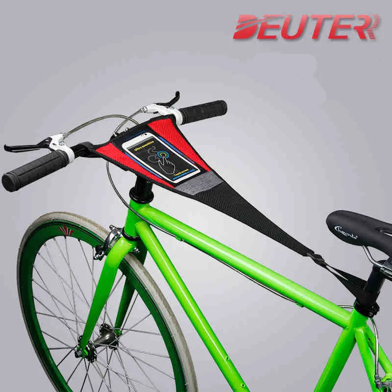 Bicycle rollers professional sweat-proof mobile phone touch 5.5 inch road bike mtb trainer sweat-proof net riding platform afbeelding