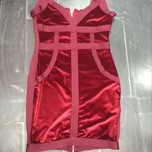 Высокое качество Новинка зимние женские платье натурального бархата и бинты крест платье с вышивкой на груди праздничное платье+ костюм