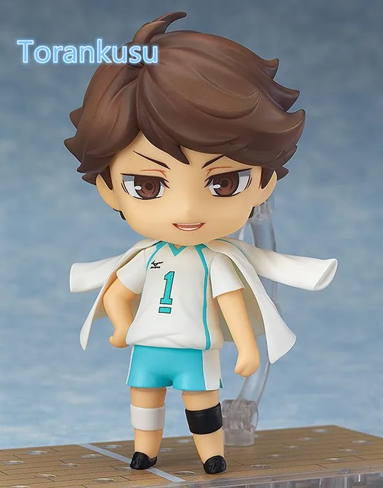 Haikyuu фигурка Oikawa Tooru Nendoroid 563# 10CMM Haikyuu Nendoroid Oikawa Tooru модель игрушки кукла волейбольная фигурка