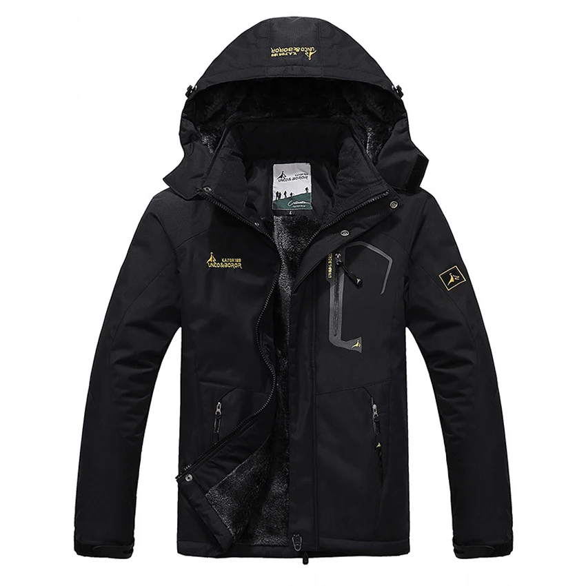 Men's Winter Jackets Fleece Warm Windproof Outerwears Thermal Hooded Coats Women Waterproof Brand Men Jacket Plus Size 6XL LA443 Men's Winter Jackets Fleece Warm Windproof Outerwears Thermal Hooded Coats Women Waterproof Brand Men Jacket Plus Size 6XL LA443