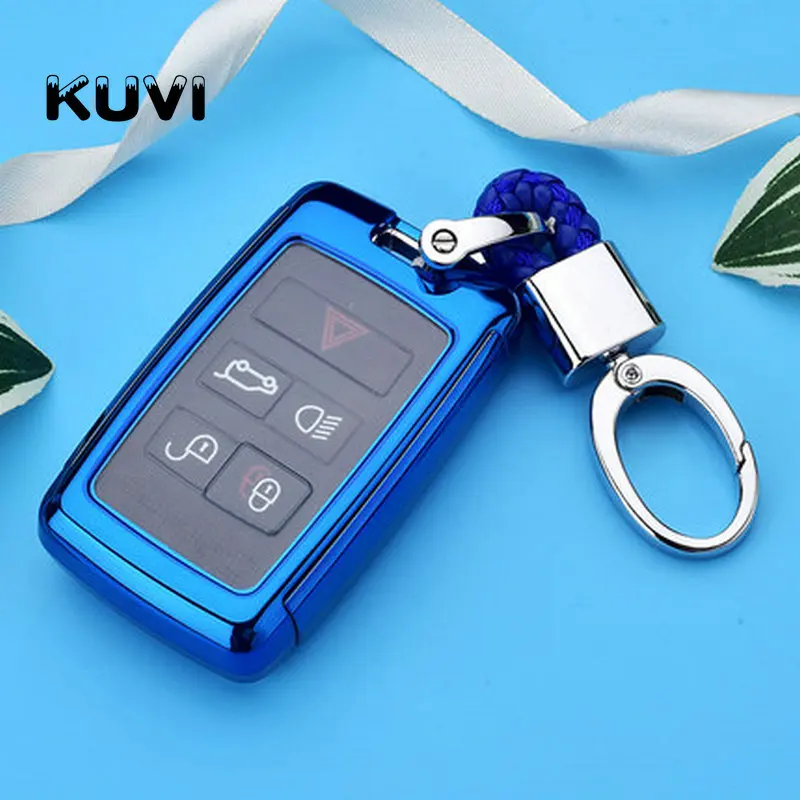 

Hight Quality PC+TPU Key Cover Shell Case Holder Key Case For Land Rover Range Rover Sport Evoque Velar Discovery 5