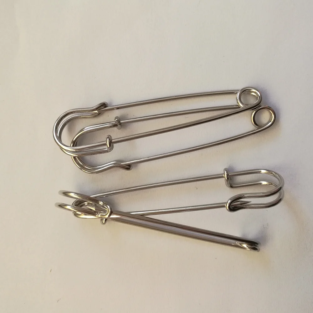 5pcs Safety Pins Brooch Pins Multicolor 40/50/65/70/75mm Length For ...