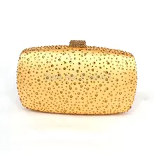 С украшением в виде кристаллов клатч с блеском, если говорить об алмазах к женским свадебным платьям для выпускного вечера ужин вечерние туфли со стразами; цвет золотой, с украшением в виде кристаллов вечерняя сумочка; BS010 T11