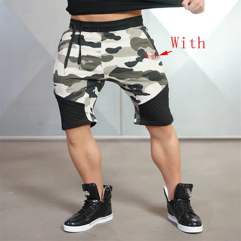 

2018 Summer NewMens Fitness Shorts Fashion Casual Gyms Bodybuilding Workout Male Calf-Length Short Pants Brand Sweatpants