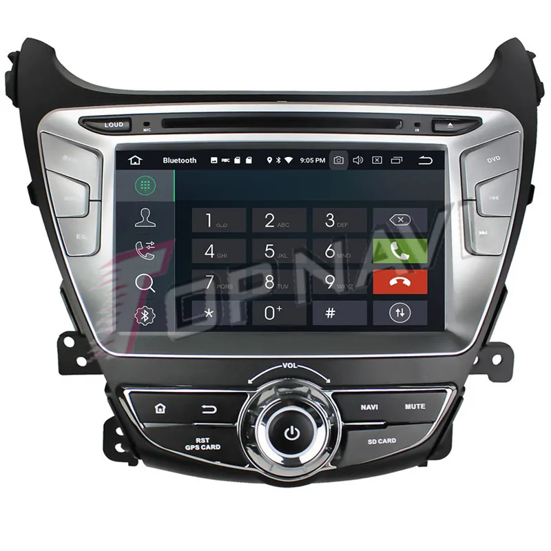 android car gps player for  For Hyundai Elantra 2014