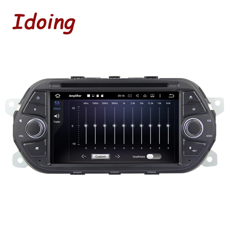 Clearance Idoing Android 7.1 2G+16G 4Core Steering-Wheel 1 Din For Fiat Aegea/Tipo/Egea Car Video Multimedia Player Fast Boot Wifi GPS 3G 1