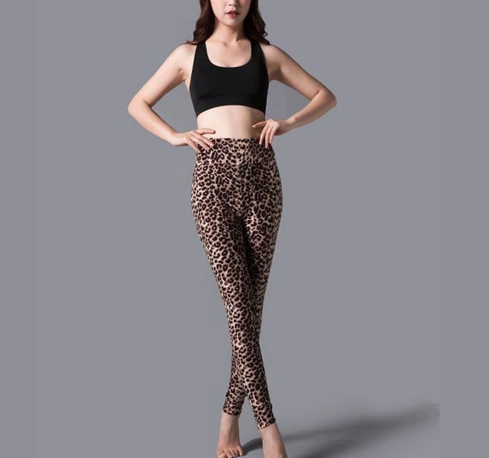 VISNXGI Womans Fashion Push Up Leggings Women Pencil Pants High Waist Workout Legging Workout Pants Push Up Leopard Leggings yoga pants