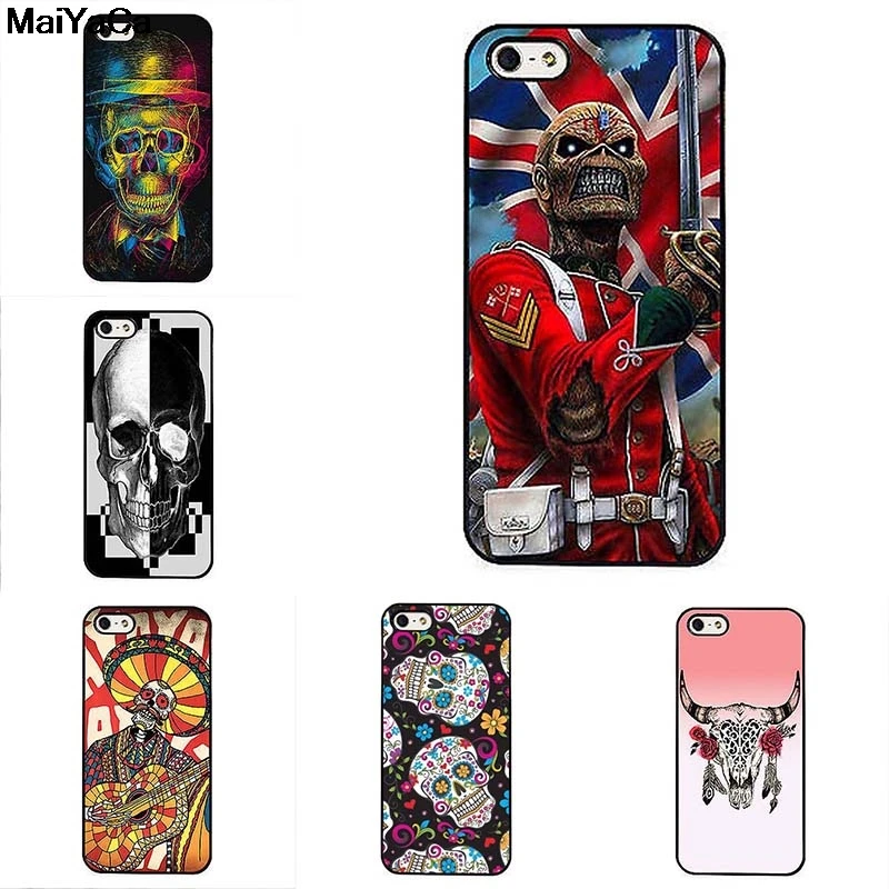 MaiYaCa AZTEC GOLD SKULL PATTERN for Samsung S3 S4 S5 S6 S7 S8 S9 plus edge Note 7 8 Black Soft Shell Phone Case Rubber Silicone | Мобильные