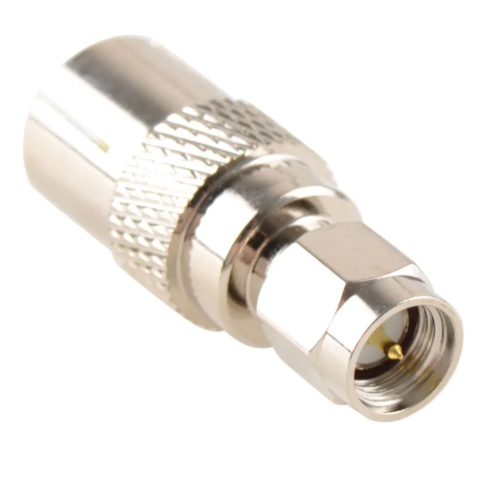 

Adapter IEC PAL DVB-T TV Female Jack To SMA Plug Male Connector Straight Nickel Plating P0.05
