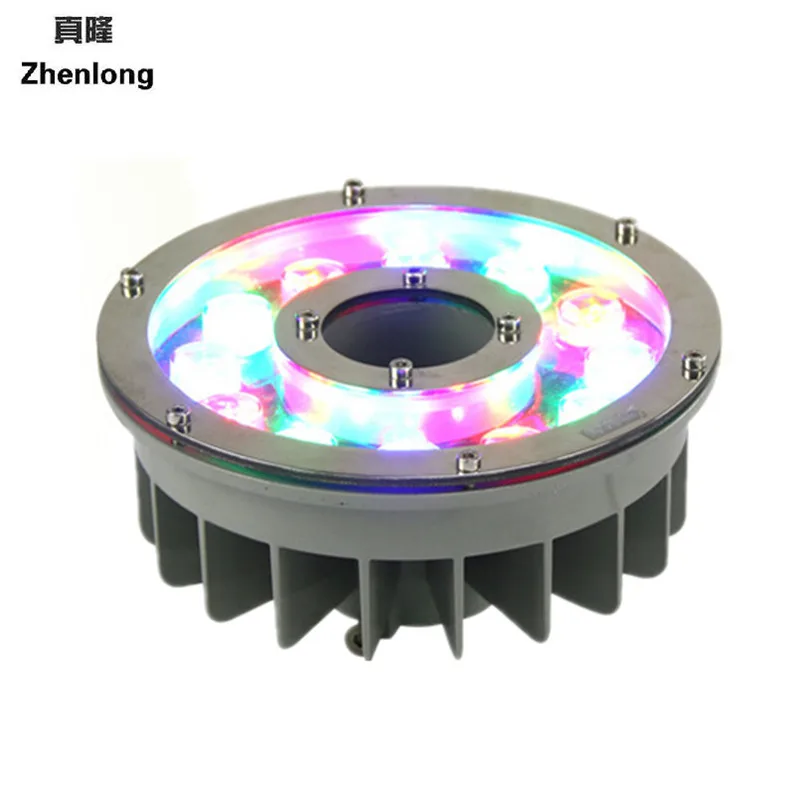 Подводное освещение для пруда цветное фонтанов IP68 24 В переменного тока 9 Вт RGB|rgb led