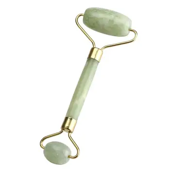 

1PCS Natural Facial Beauty Massage Tool Jade Roller Face Thin massager Relaxation Tool Dropship 2.25