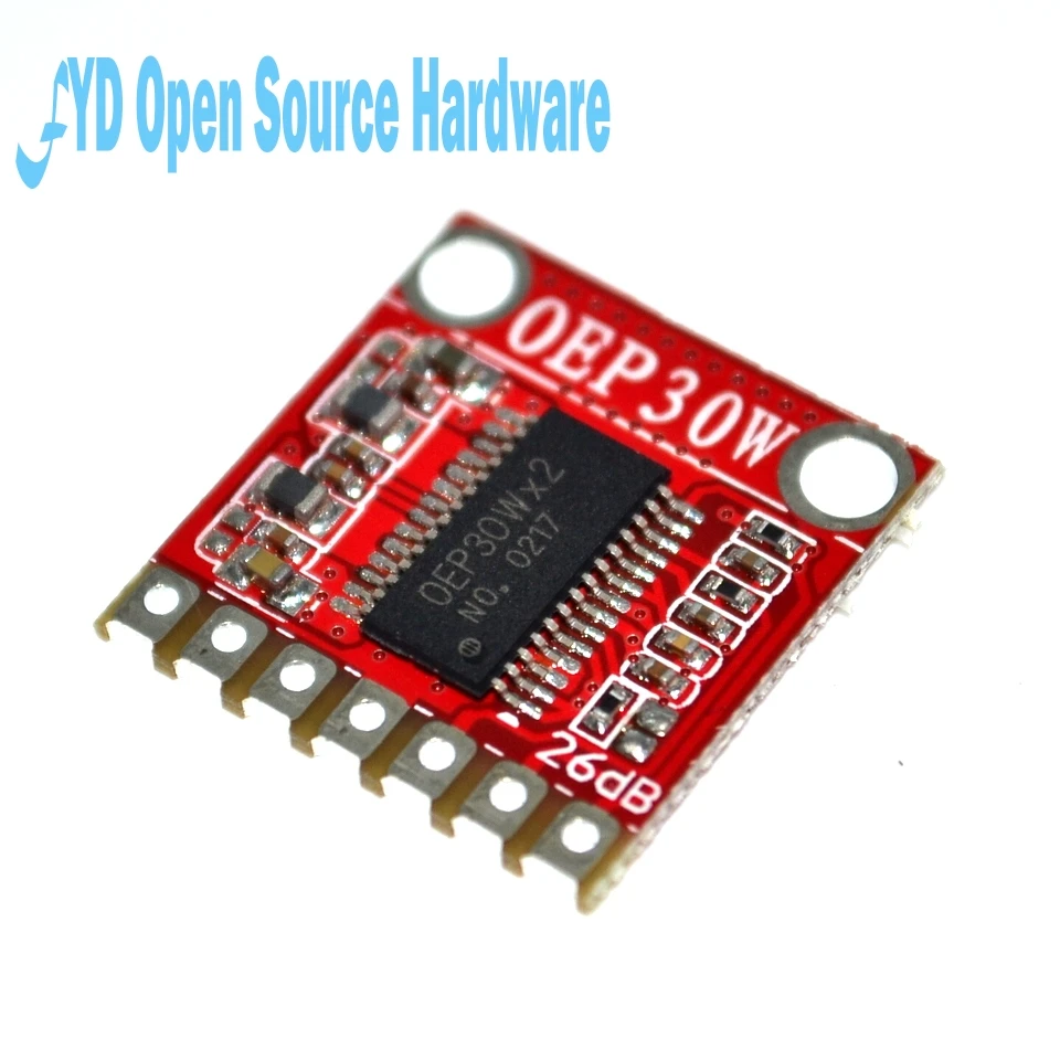1pcs OEP30W*2 Double Channel Digital Amplifier Module Amplifier Board Diy Kit 30Wx2 D Class