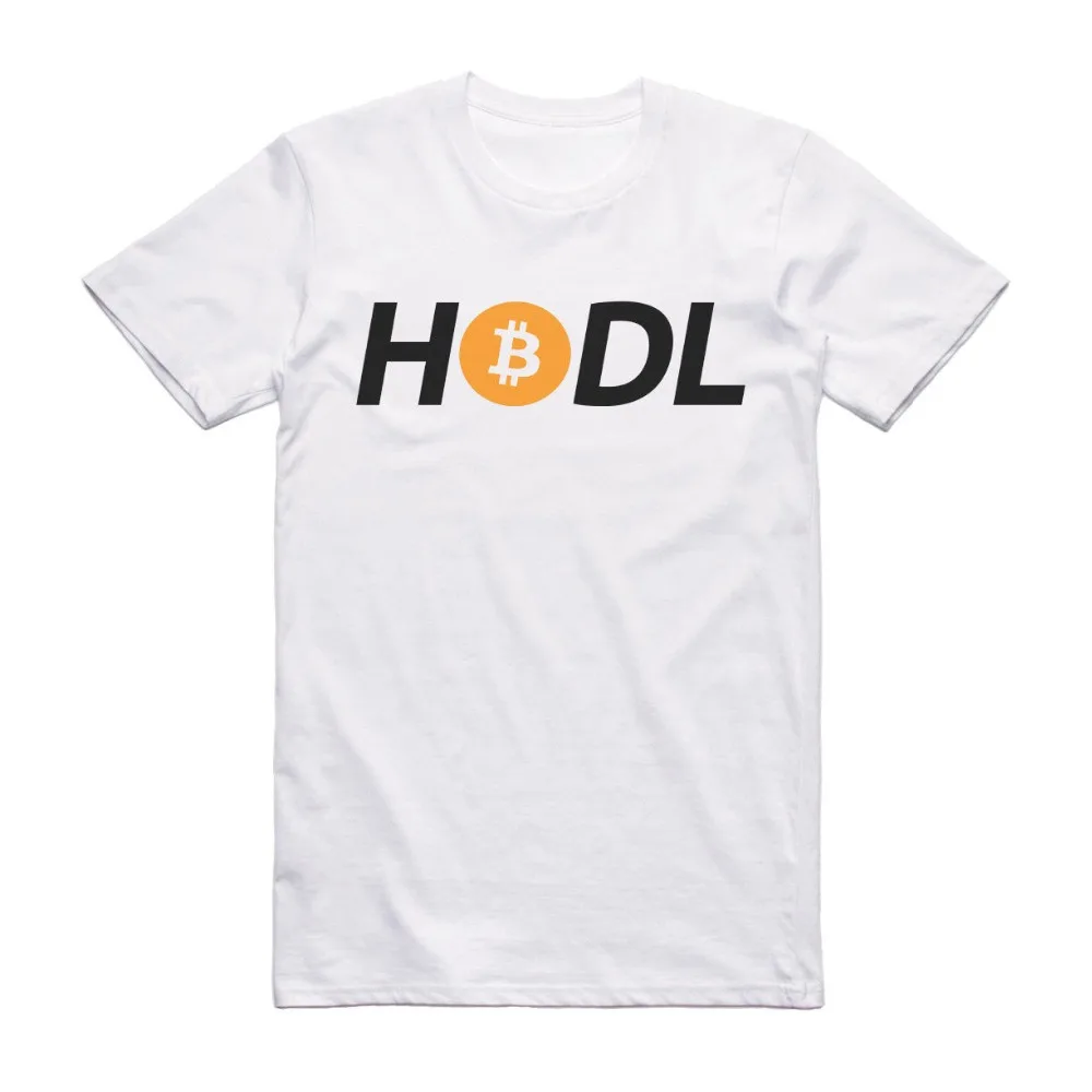 Bitcoin Hodl T Shirt - Crypto Currency Satoshi Trading Lambo Moon Free Postage Men 2019 Summer Fashion Designer Shirts | Мужская одежда