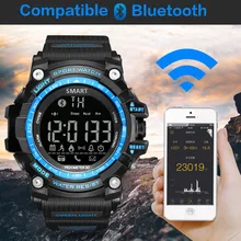 GIMTO Brand NEW Sport Watch Men Digital Clock Smartwatch Waterproof Shock Male Black Military Watches LED Bluetooth Wristwatch
