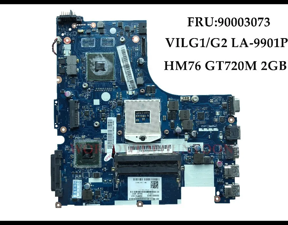 Материнская плата для ноутбука Lenovo G500S материнская VILG1/G2 LA-9901P FRU:90003073 DDR3 HM76 GT720M 2 Гб