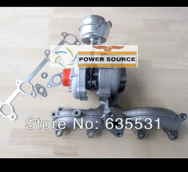 GT1749V 713672 713672-5006S Turbocharger For Audi A3 Seat Leon Toledo II Skoda Octavia I VW Beetle AHF ALH AJM AUY 1.9L TDI with Gaskets (1)