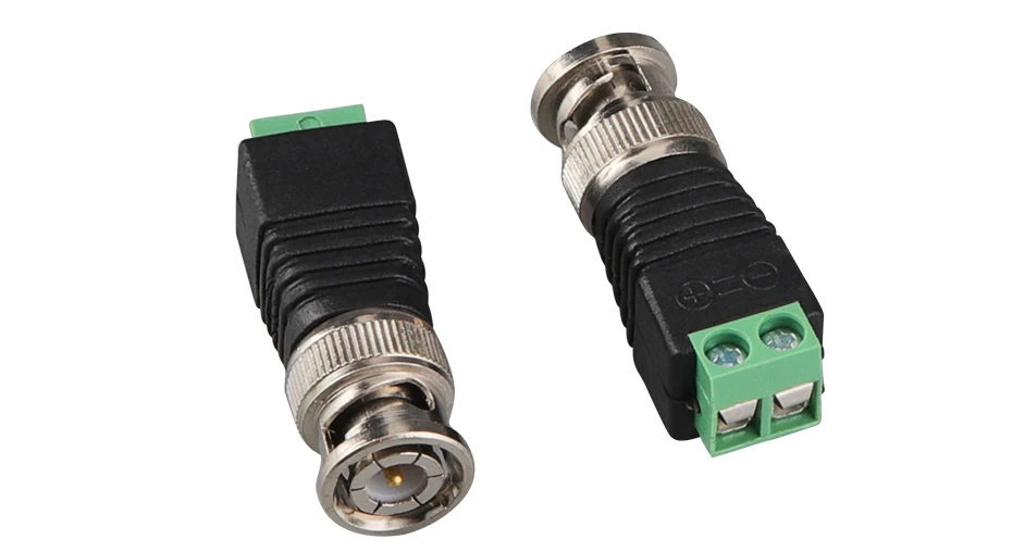 ZSVEDIO 20 штук коаксиальный CAT5 к разъем-переходник для камеры CCTV, BNC Разъем для CCTV Системы CBDZ