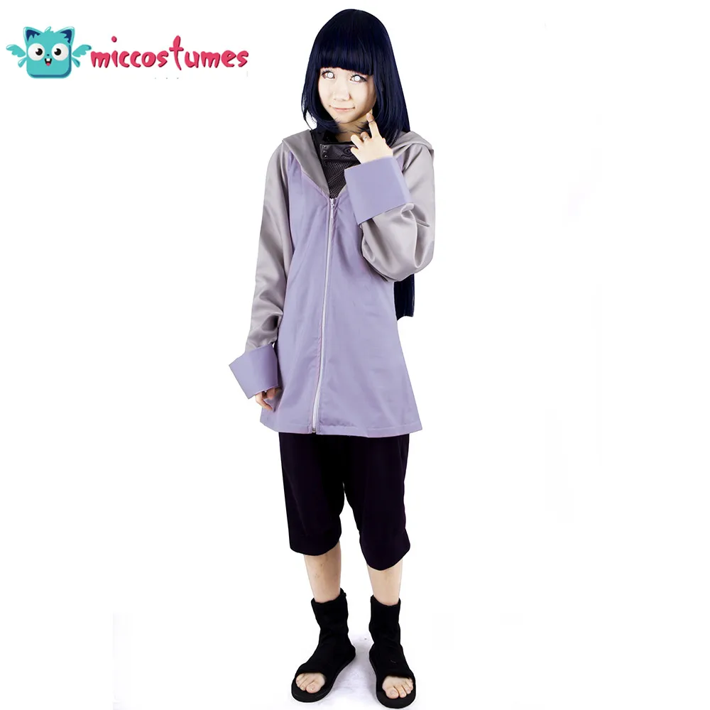 

Anime New Hot Naruto Hyuuga Hinata Cosplay Costume Halloween Party Clothing