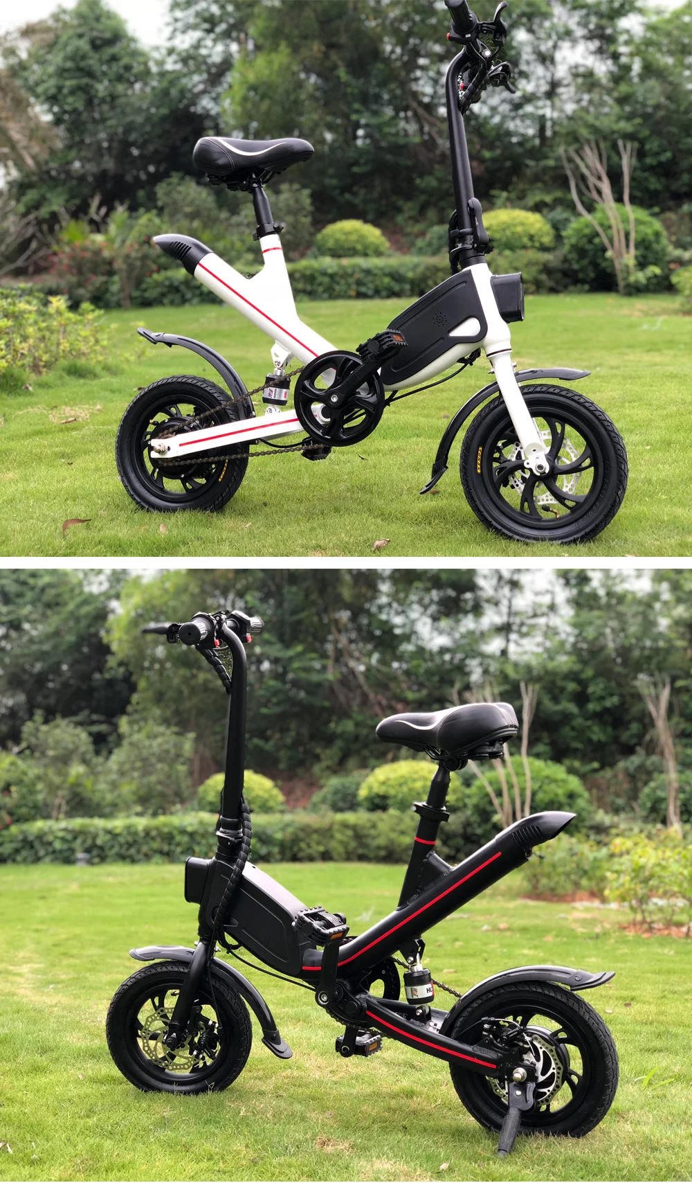 Best LOVELION Janobike Folding Electric Bicycle Lithium Battery Moped Mini Adult Battery Car Men And Women Small Electric Car 8