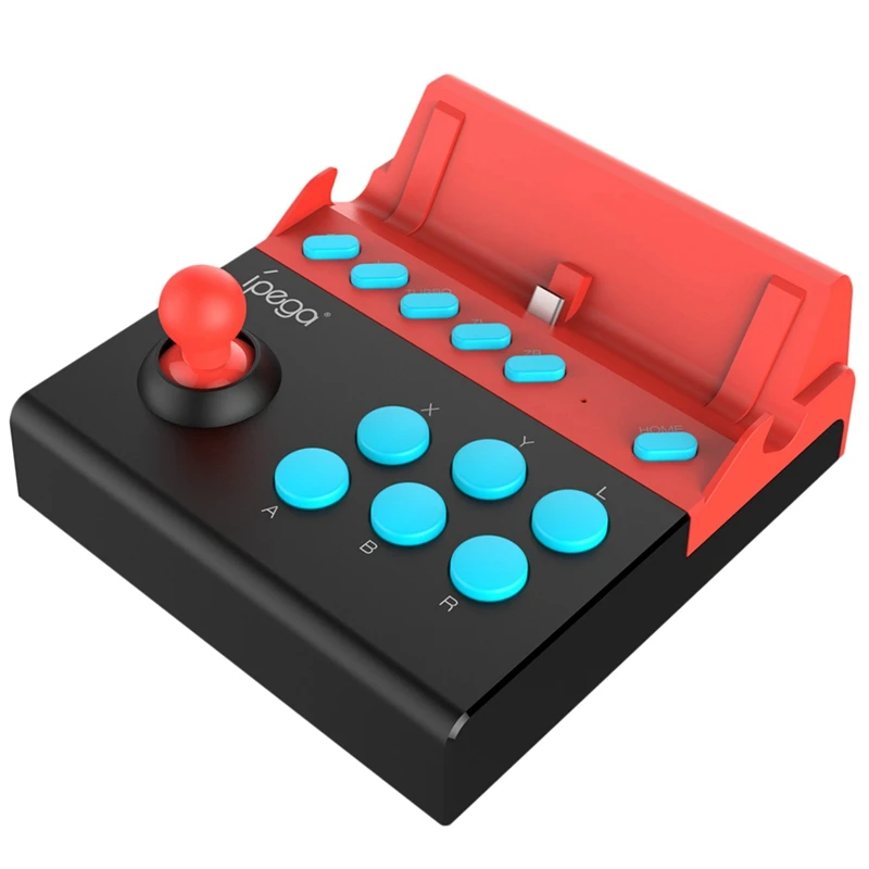 

Ipega Pg-9136 Usb Arcade Joystick Gamepad For Nintendo Switch Single Rocker Games Joystick Game Controller With 8 Turbo Action