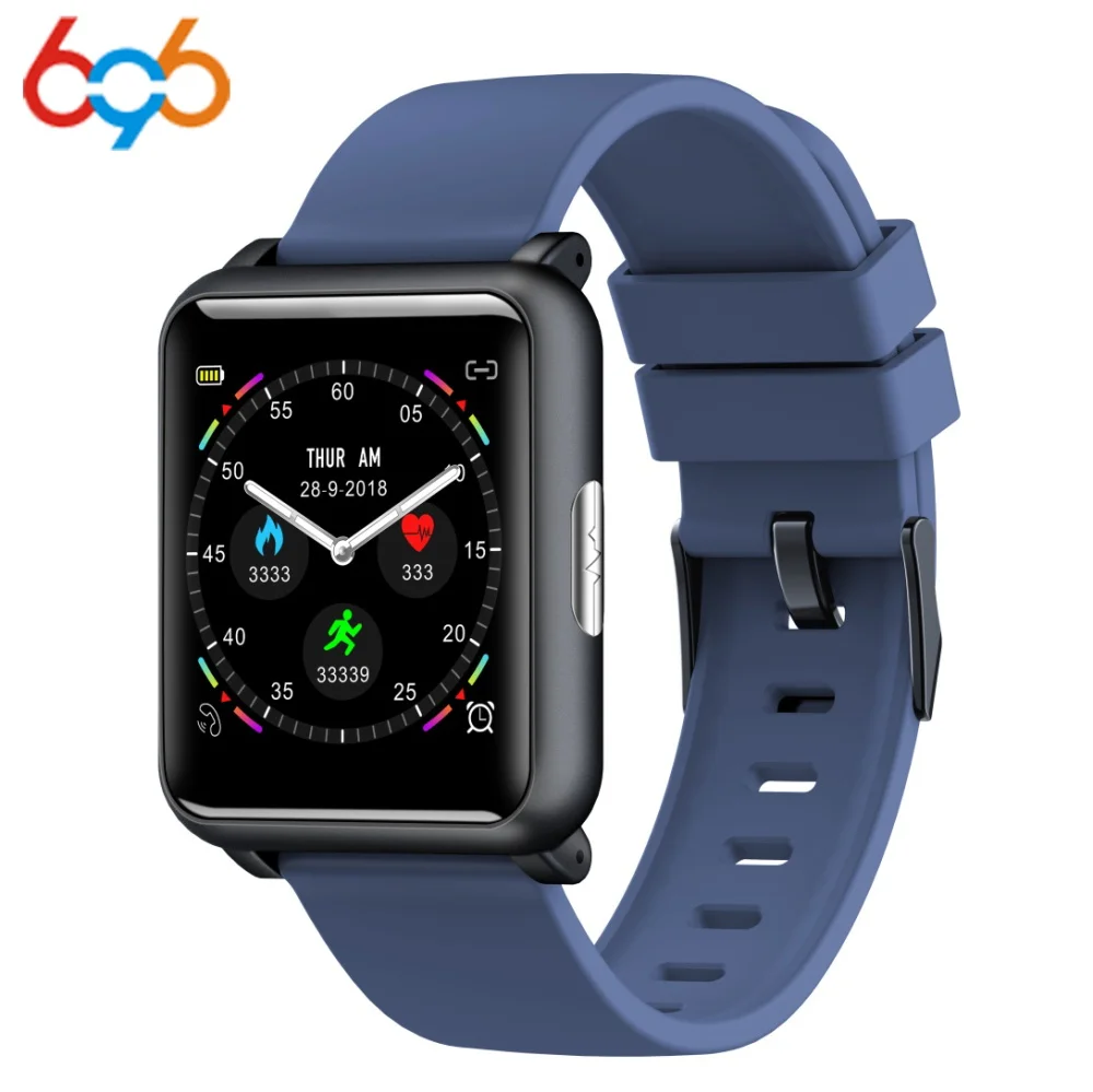 696 H9 Blood Pressure Smart Men Bracelet Heart Rate Monitor PPG ECG Smart Band Activit Fitness