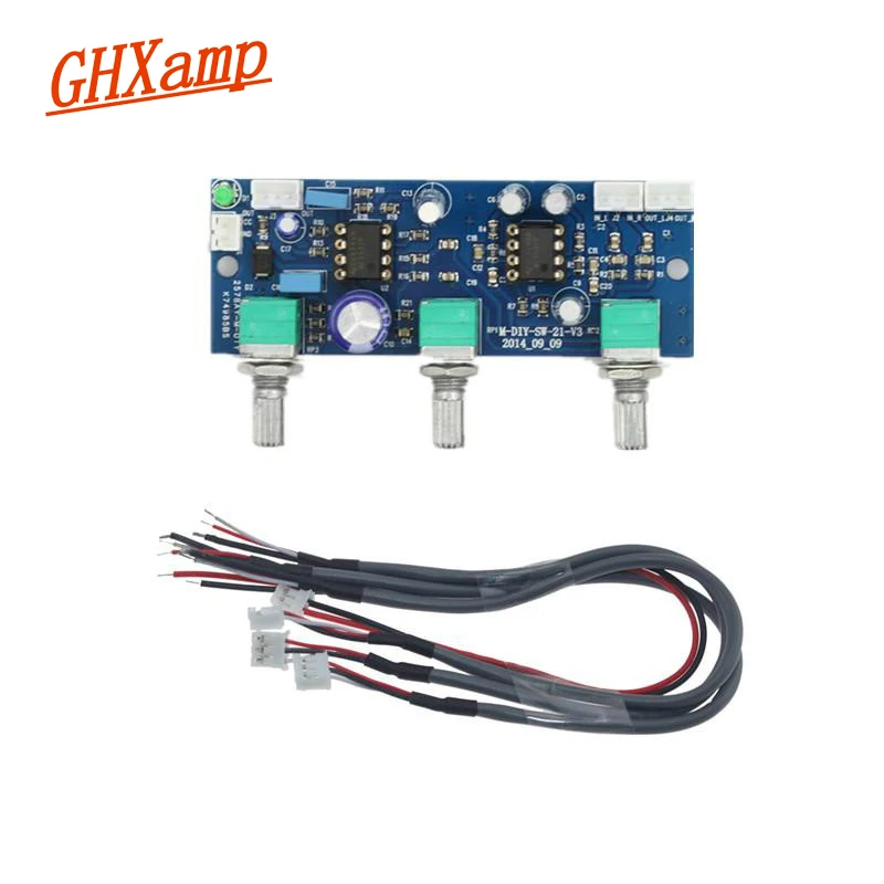 Buy GHXAMP 2.1 Subwoofer Preamplifier Low Pass Filter