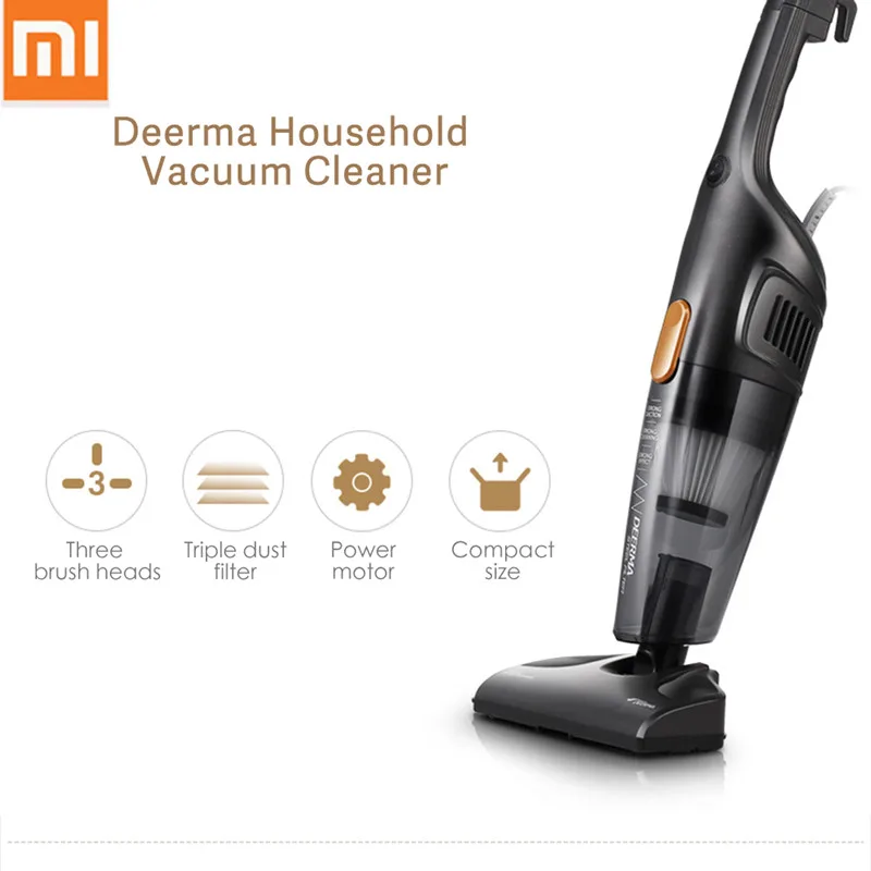 MI,Deerma Handheld Vacuum Cleaner Home Silent Vacuum Cleaners Strong