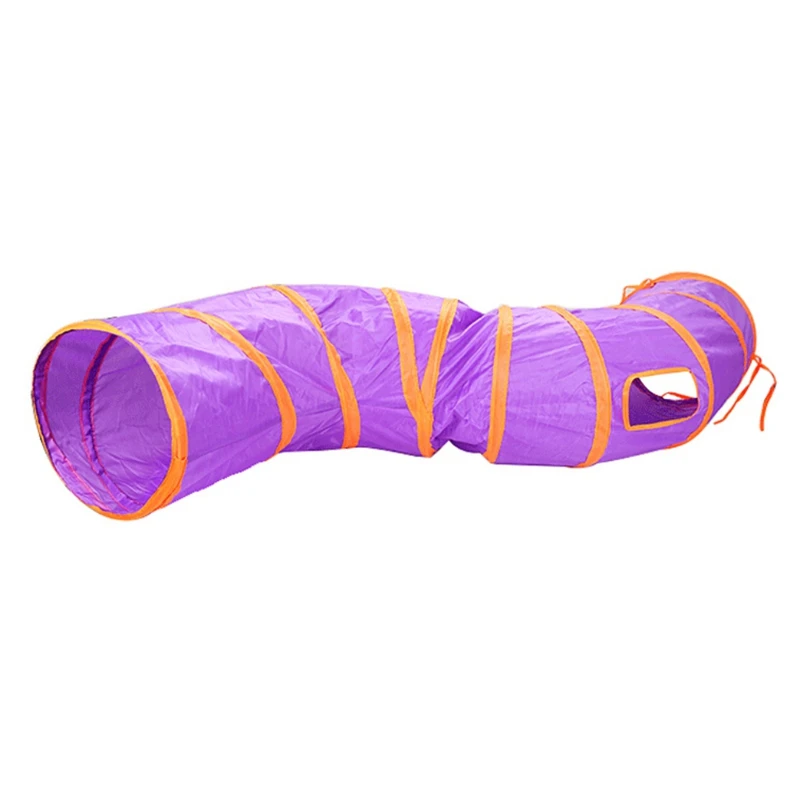 

New Funny S Way Cat Tunnel Collapsible Cat Toy Portable Cat Exercise Play Occasion for Indoor Outdoor Supplies