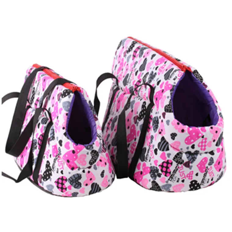 HOT SALE Pink Dog Carriers For Small Dogs Bag For Dog Carrier Bag Gray Soft Fashion Pet Carrier ...