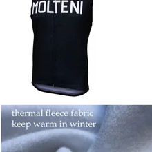 Зимний флисовый термальный MOLTENI 4 цвета Безрукавый велосипедный жилет Mtb Одежда велосипед Майо Ciclismo велосипедная одежда