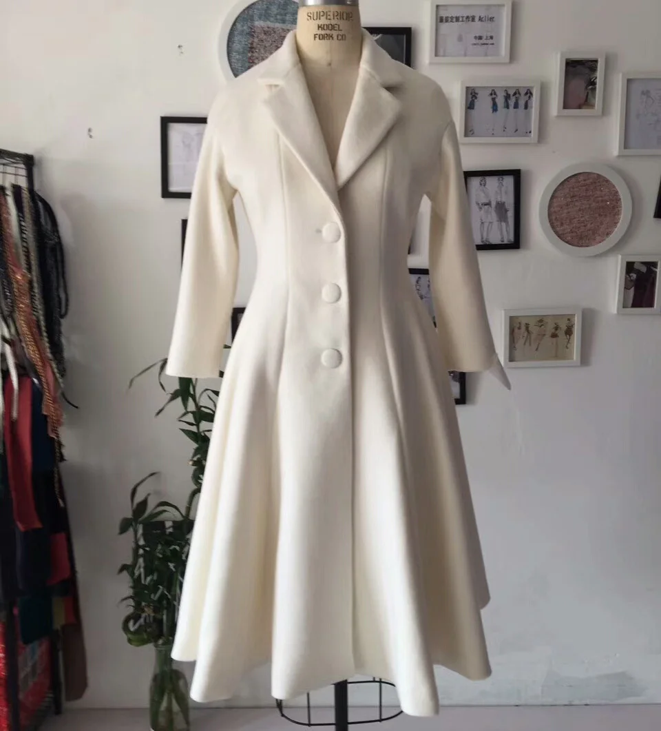 100 cashmere winter coat women,elegant white long coat,amazing casaco