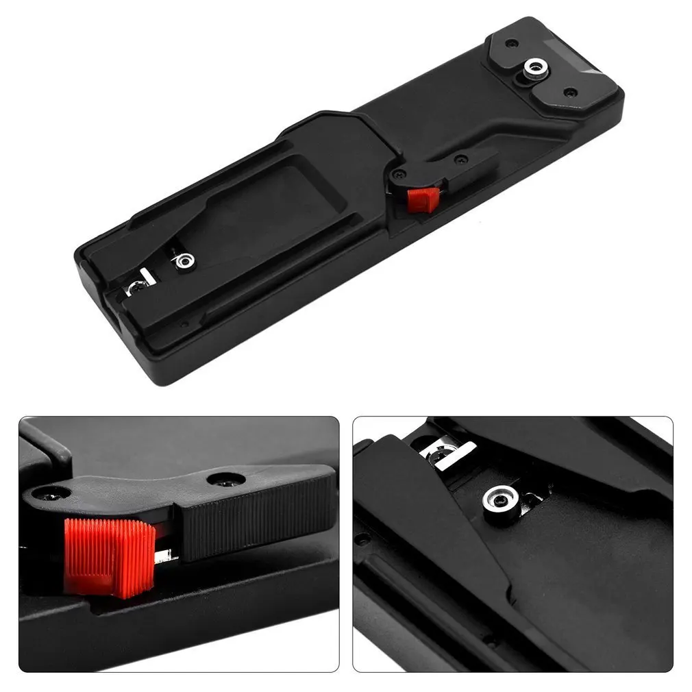 VCT-14 Type Video Camera Tripod V-mount Quick Release Durable Plate Adapter Lightweight DLSR Camera Supporting Bracket