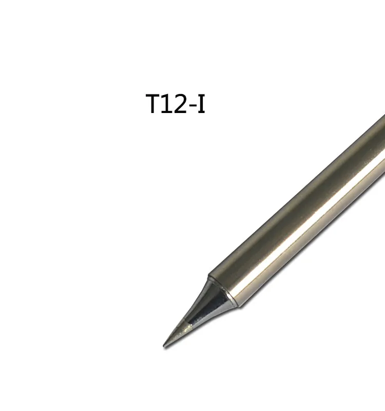 Gudhep T12 Series Universal Soldering Iron Tips T12-I for FX950 FX951 FM203 Soldering Rework Station FM2028 Iron Handle