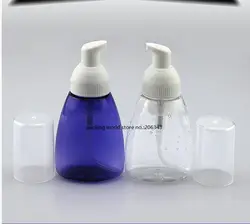 80 мл Прозрачный/синий вспенивания бутылки или MOUSSE бутылки вспенивания дозатор или мыла palstic ПЭТ бутылки
