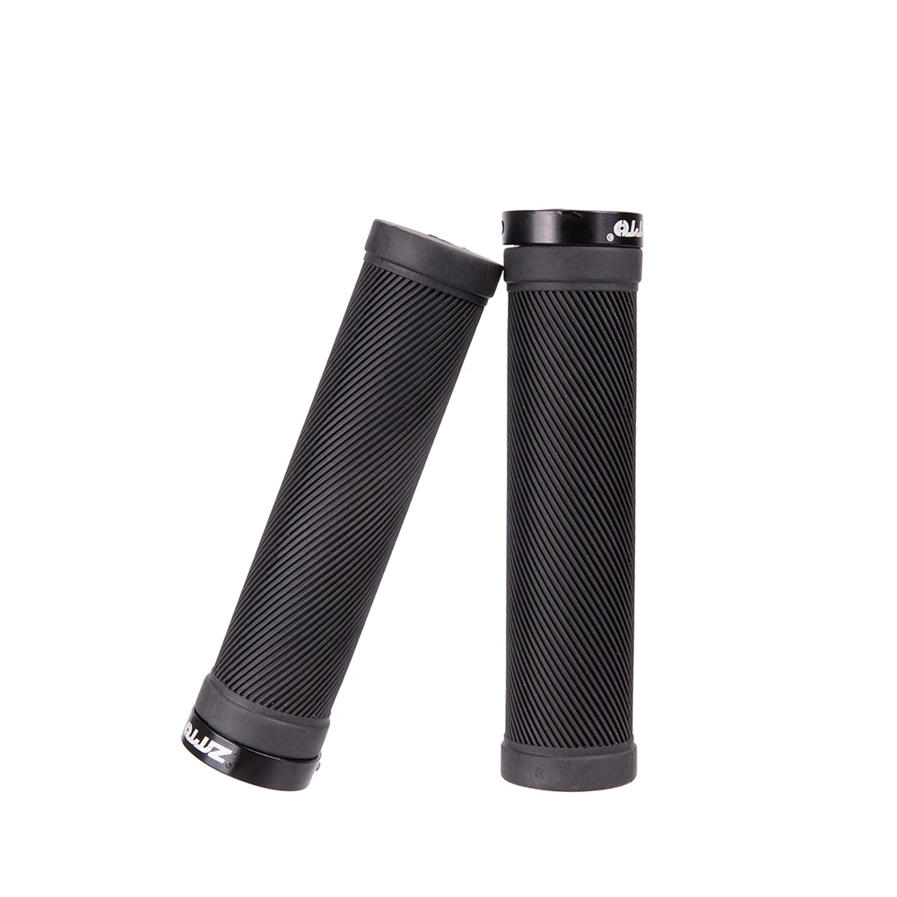 

MTB Fixed Gear Lock-on Anti-Slip Mountain Bike Handlebar Grips Shock-Proof Rubber Bicycle Grips Road Bicycle Parts 1 Pair