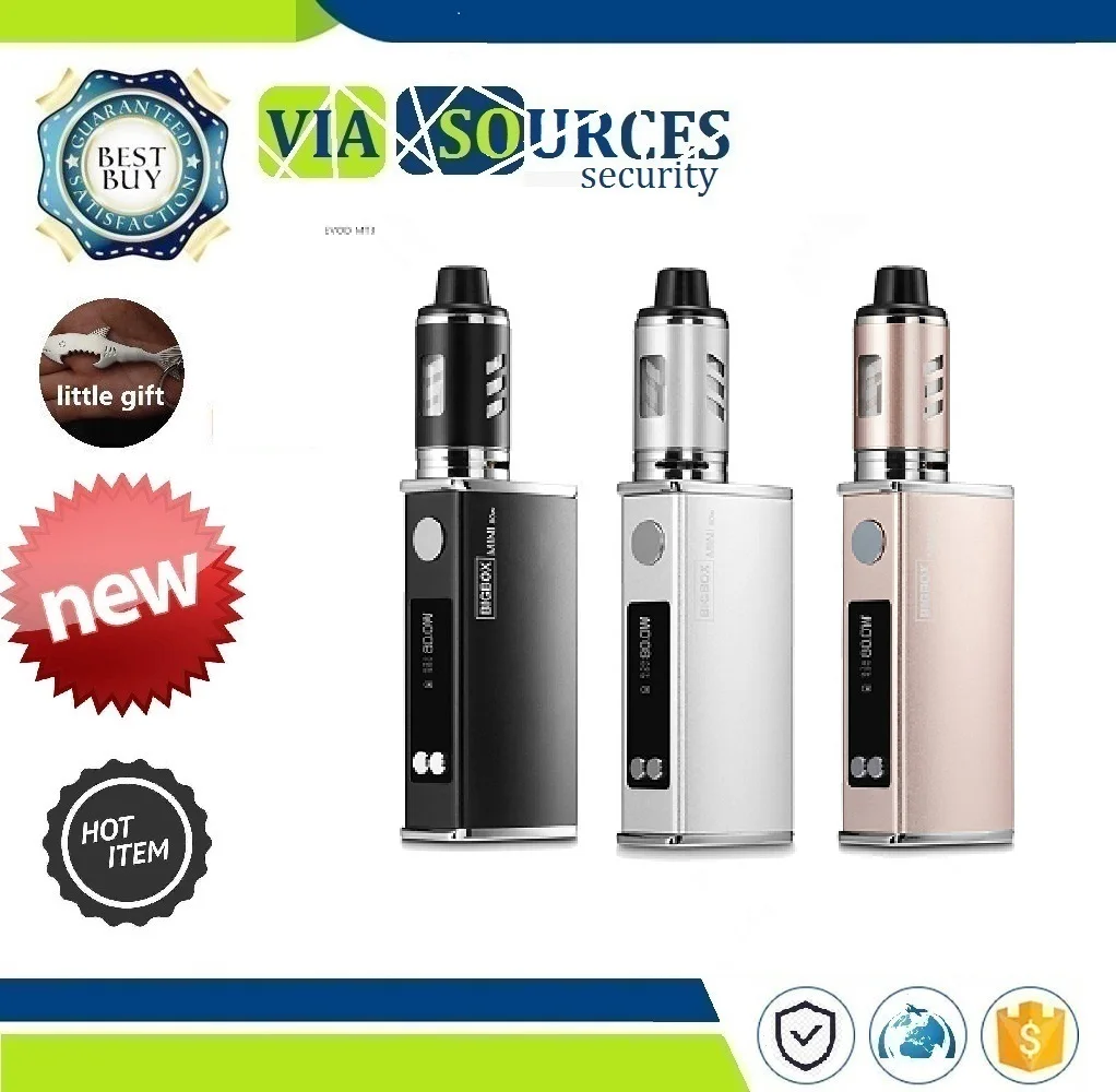 

Vaporizer Hookah Vaper Shisha Pen E Cig Smoke LED Smoking Kit Mechanical Cigarettes Safe 80W Electronic Cigarette Vape Mod Box