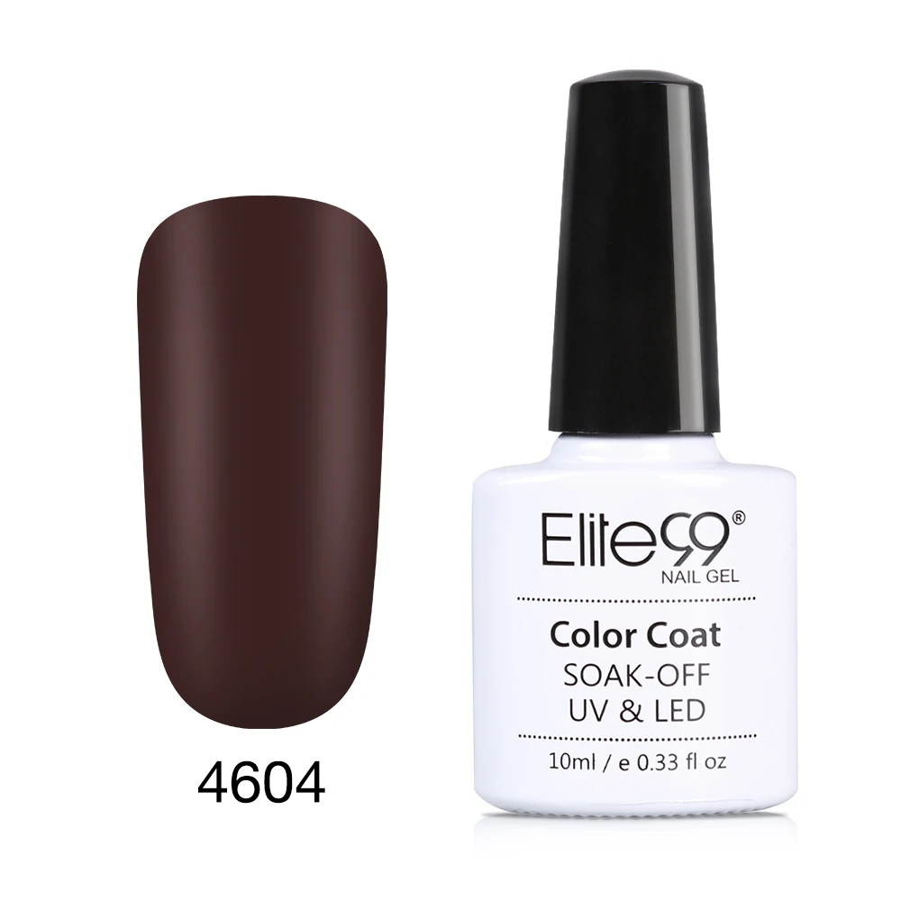 Elite99 3 в 1 матовый одношаговый Гель-лак для ногтей нет необходимости базовое верхнее покрытие дизайн ногтей полуперманентный праймер для ногтей лак - Цвет: 4604
