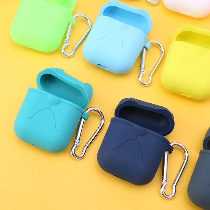Силиконовый чехол бульдог для Apple, гарнитура для airpods, защитная крышка, аксессуары для Apple Air pods, зарядная коробка