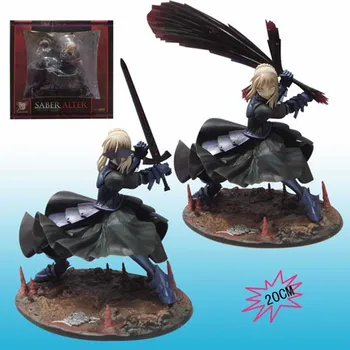 

NEW 18cm Fate stay night Black Saber Arturia Pendragon PVC action figure toy