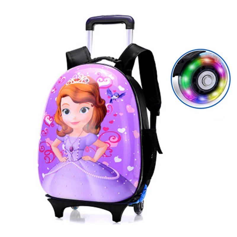 

2019 New Children Mochilas Kids School luggage With Wheel Trolley Luggage For Boys Girls luggage Mochila Lnfantil Bolsas