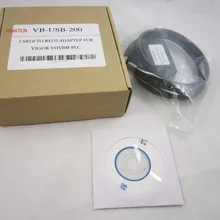 Кабель vb-usb-200 USB Интерфейс адаптер vbusb200 для vigor VH/VB/M ПЛК серии скачать кабель vb-usb200 win7 win8 поддержка