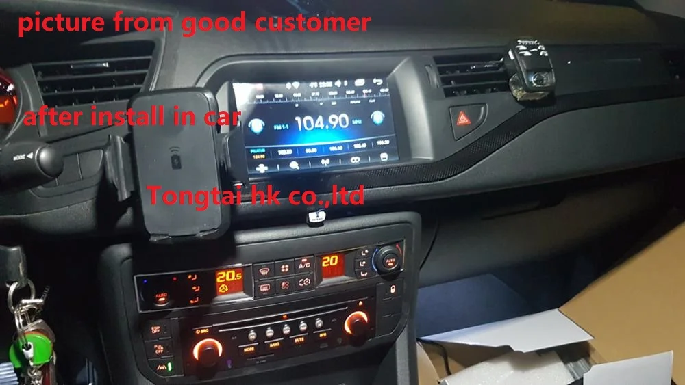 Flash Deal 7 inch android 9.0 for Citroen C5 2005-2012 car dvd player,GPS navigation,1GB RAM,16GB ROM,wifi,steering wheel,free 8g map,mic 7