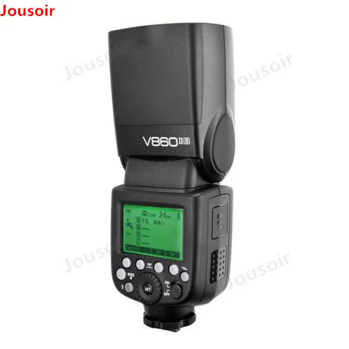 Godox V860II-C/N/S/F/O GN60 2,4G ttl HSS 1/8000 без батареи VB18 камера Speedlite вспышка для C N S Fuji CD40