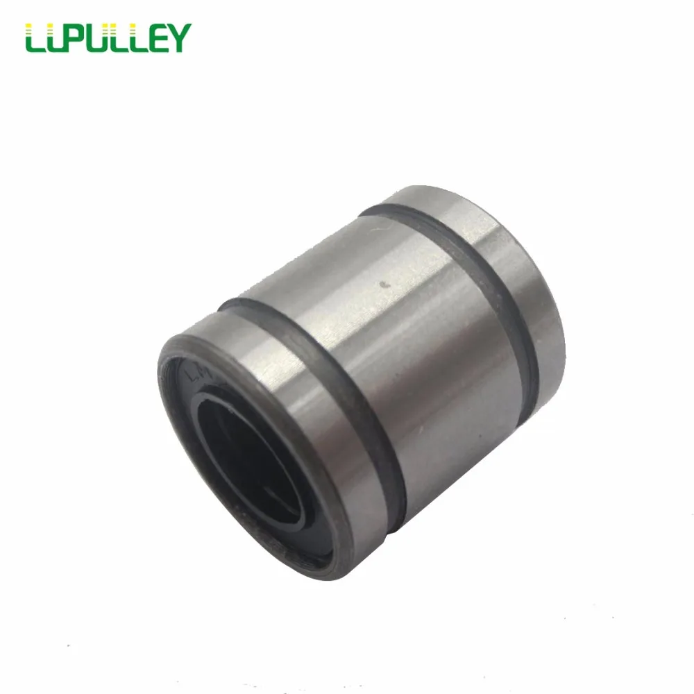 LUPULLEY 2 шт. Подшипниковая сталь линейный подшипник шариковые подшипники LM12UU LM13UU LM16UU LM20UU для 3D принтеры ЧПУ машины