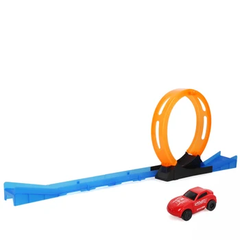 

New magic track flexible assembled railway racing model railway magic truck boalback track car set DIY children's toy gifts